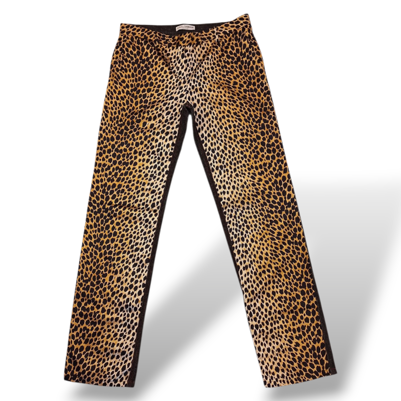 Calça Dolce Gabbana Leopardo - 40 Calça Dolce Gabbana Leopardo - 40