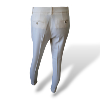 Calça Gucci Alfaiataria Off White - 38 Calça Gucci Alfaiataria Off White - 38