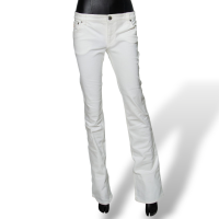 Calça Louis Vuitton Jeans Branca - 36