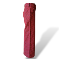 Calça Mixed Pantalona Jacquard Vermelho-36