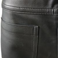 Calça NK Store Couro Preta - 38