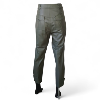 Calça NK Store Couro Verde-38