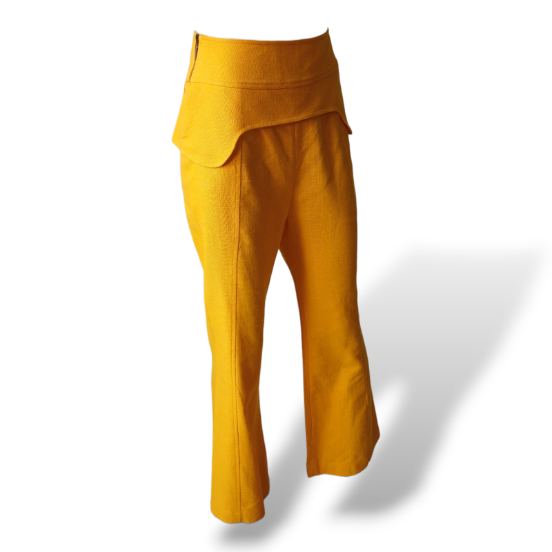 Calça Paula Raia Amarela - 38 