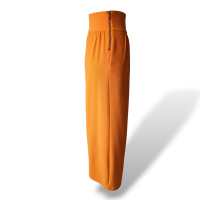 Calça Paula Raia Tecido Laranja - 36