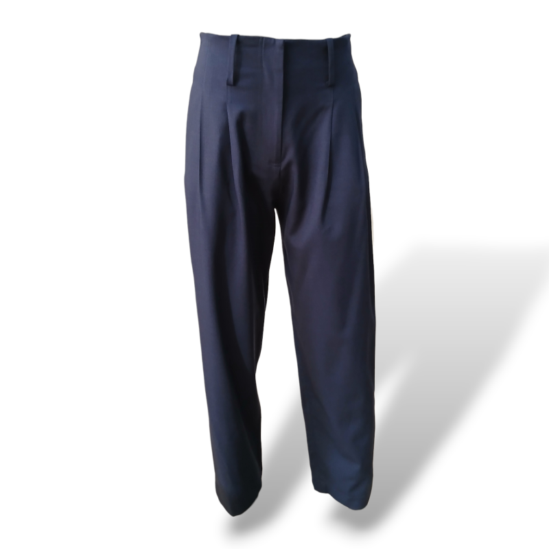 Calça Paula Raia Azul Marinho - 36