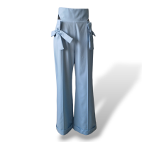Calça Paula Raia Tecido Azul - 38 Calça Paula Raia Tecido Azul - 38