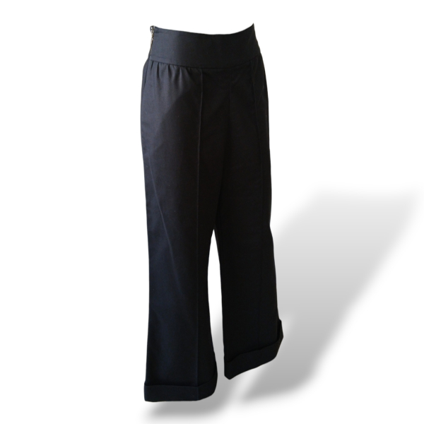 Calça Paula Raia Tecido Preto - 40 