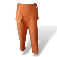 Calça Paula Raia Tecido Laranja - 38