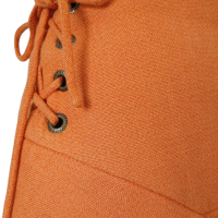 Calça Paula Raia Tecido Laranja - 38