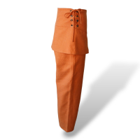 Calça Paula Raia Tecido Laranja - 38