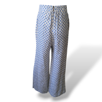 Calça Paula Raia Poá Azul - 38 Calça Paula Raia Poá Azul - 38