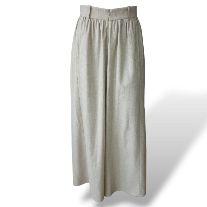 Calça Paula Raia Tecido Areia - 38 