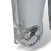 Calça Paula Raia Tecido Bicolor - 36 Calça Paula Raia Tecido Bicolor - 36