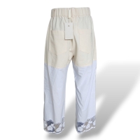 Calça Paula Raia Tecido Bicolor - 36 Calça Paula Raia Tecido Bicolor - 36