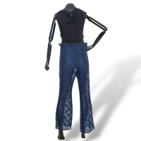 Calça Paula Raia Azul com Hot Pants-38