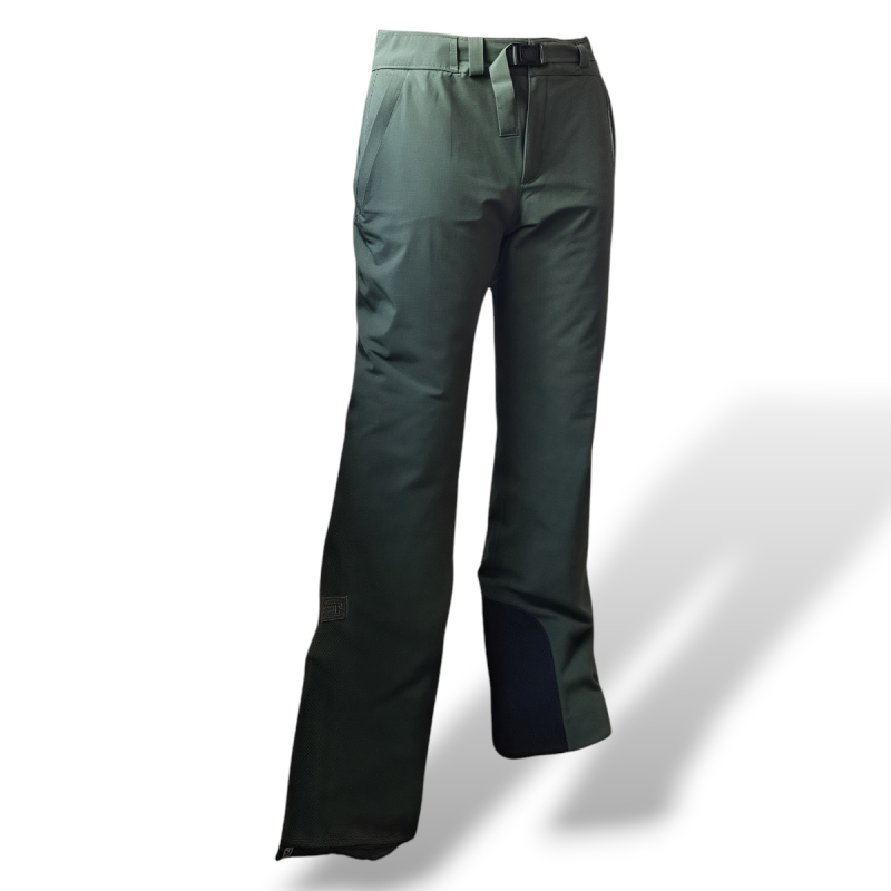 Calça Moncler Verde Musgo de Ski - M Calça Moncler Verde Musgo de Ski - M