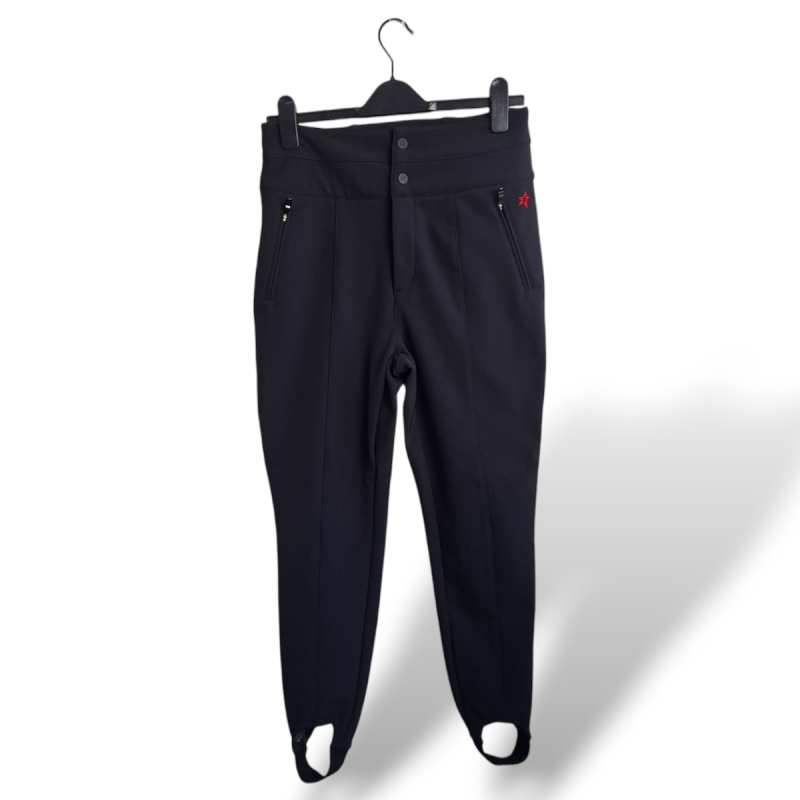 Calça Perfect Moment Ski Preta com Lista Branca Lateral - M Calça Perfect Moment Ski Preta com Lista Branca Lateral - M