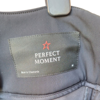 Calça Perfect Moment Ski Preta com Lista Branca Lateral - M