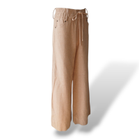 Calça Pantalona Sophia Hegg Bege - 38 Calça Pantalona Sophia Hegg Bege - 38