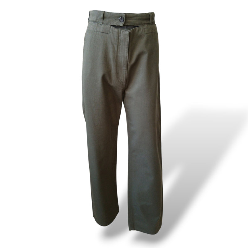 Calça Valentino Tecido Verde Musgo - 34