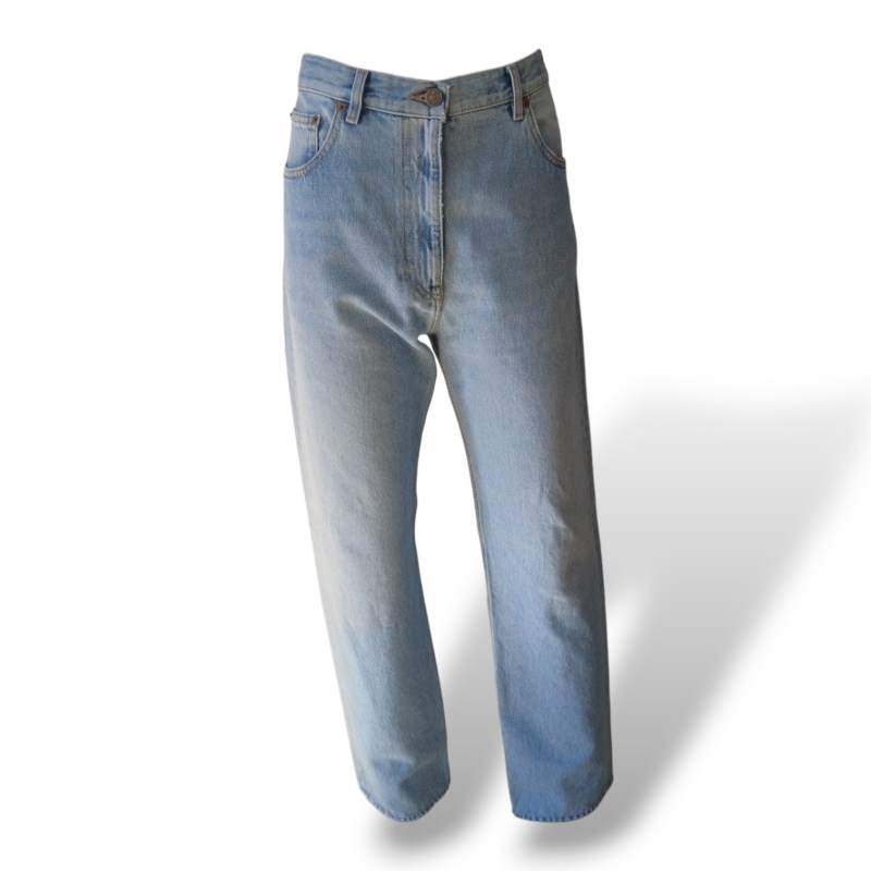 Calça Valentino Tecido Jeans - 42