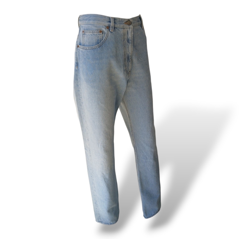 Calça Valentino Tecido Jeans - 42