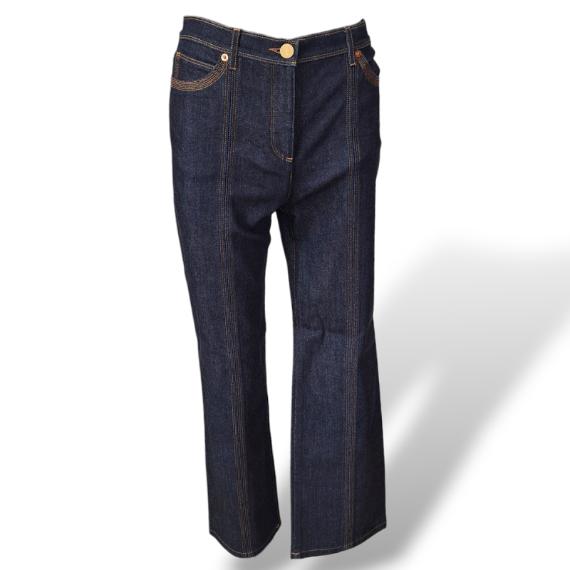 Calça Valentino Jeans com Pesponto-36 Calça Valentino Jeans com Pesponto-36