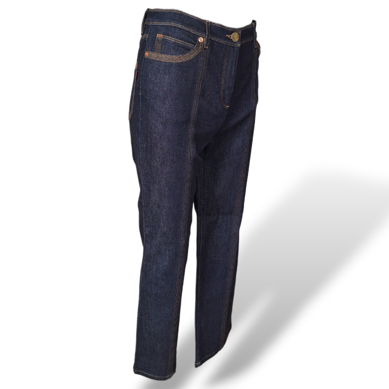 Calça Valentino Jeans com Pesponto-36 Calça Valentino Jeans com Pesponto-36