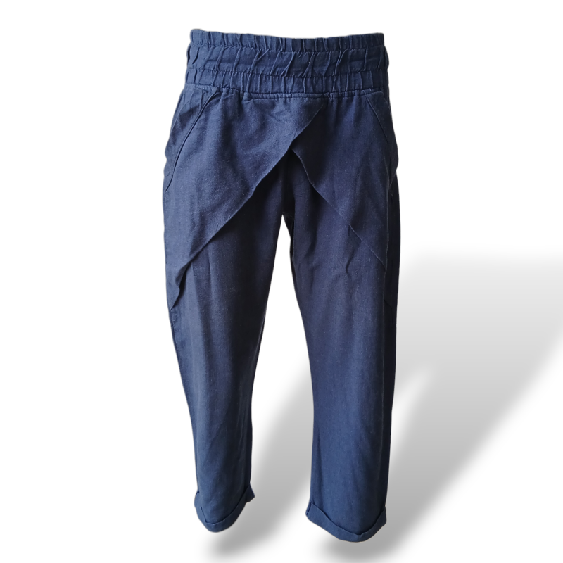 Calça Pa De D Azul-M