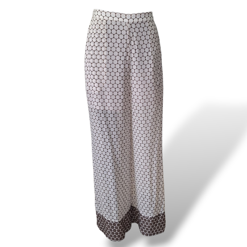 Calça Adriana Degreas de Seda Estampada-36 Calça Adriana Degreas de Seda Estampada-36