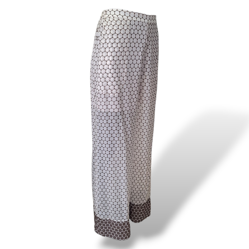 Calça Adriana Degreas de Seda Estampada-36 Calça Adriana Degreas de Seda Estampada-36