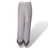 Calça Adriana Degreas de Seda Estampada-36 Calça Adriana Degreas de Seda Estampada-36