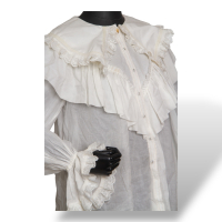 Camisa Aje Branca Manga Longa - 36
