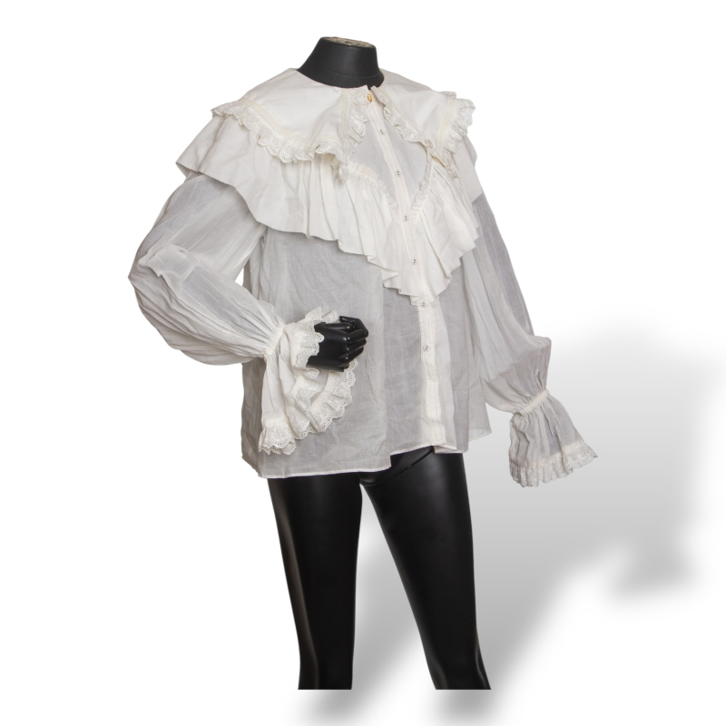 Camisa Aje Branca Manga Longa - 36