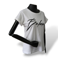 Camiseta Balmain Tecido Branco - P Camiseta Balmain Tecido Branco - P