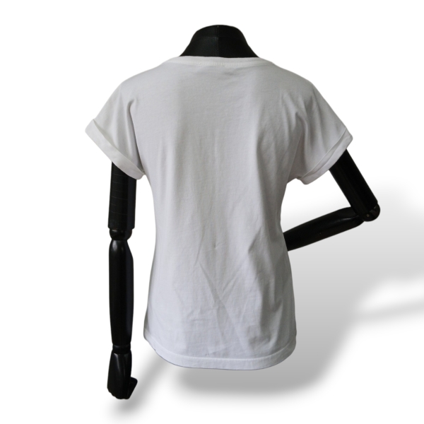 Camiseta Balmain Tecido Branco - P 
