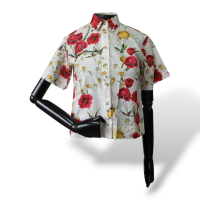 Camisa Dolce & Gabbana Off White Florida - 34