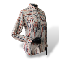 Camisa Isabel Marant Seda Estampada - 34 Camisa Isabel Marant Seda Estampada - 34