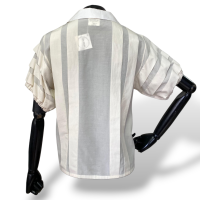 Blusa Marc Jacobs Off White com Pregas-38 Blusa Marc Jacobs Off White com Pregas-38