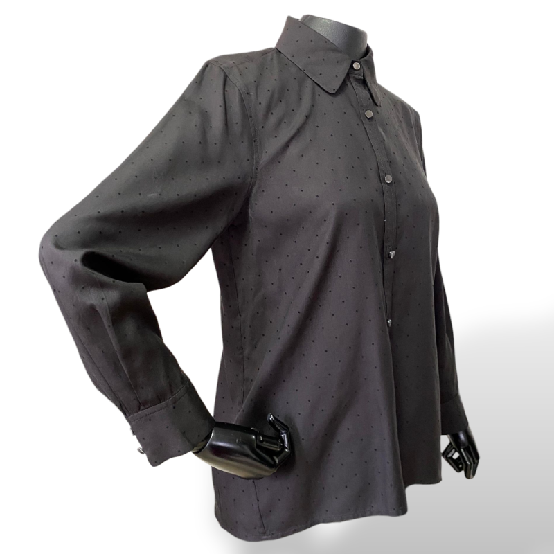 Camisa Marc Jacobs Preta Poá-38