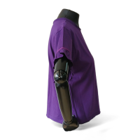 Camiseta NK Store Roxa Babados Manga-M