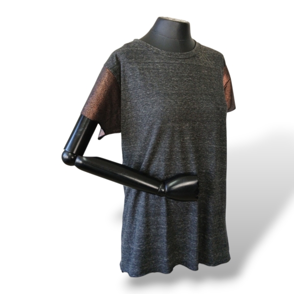 Camiseta Talie NK Tecido Cinza - G 