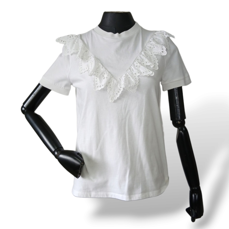 Camiseta Zimmermann Tecido Branco - P 