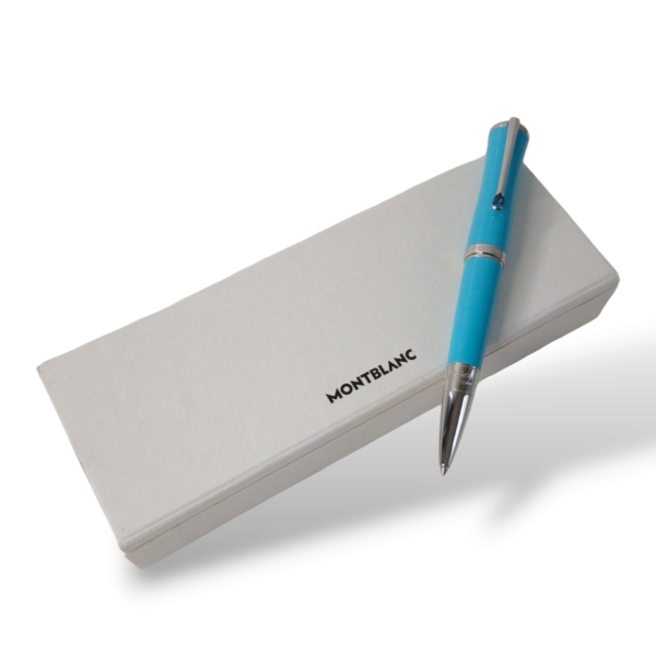 Caneta Montblanc Esferográfica Maria Callas Azul 