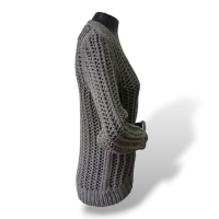 Cardigan Talie Nk Tricot Cinza - P Cardigan Talie Nk Tricot Cinza - P