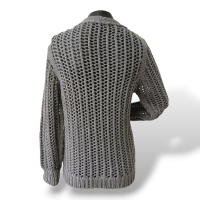 Cardigan Talie Nk Tricot Cinza - P Cardigan Talie Nk Tricot Cinza - P