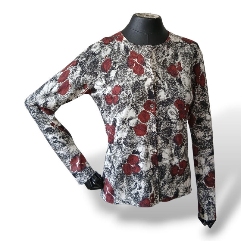 Cardigan Bottega Veneta Estampada-40