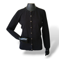 Cardigan Anne Fontaine Preto - 40 Cardigan Anne Fontaine Preto - 40