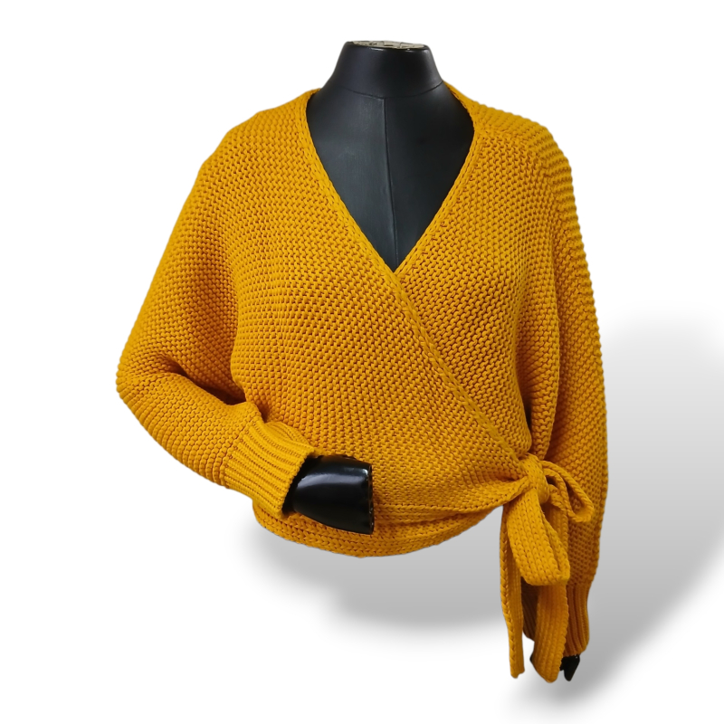 Cardigan De Goeye Tricot Mostarda - 36 