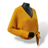 Cardigan De Goeye Tricot Mostarda - 36 Cardigan De Goeye Tricot Mostarda - 36